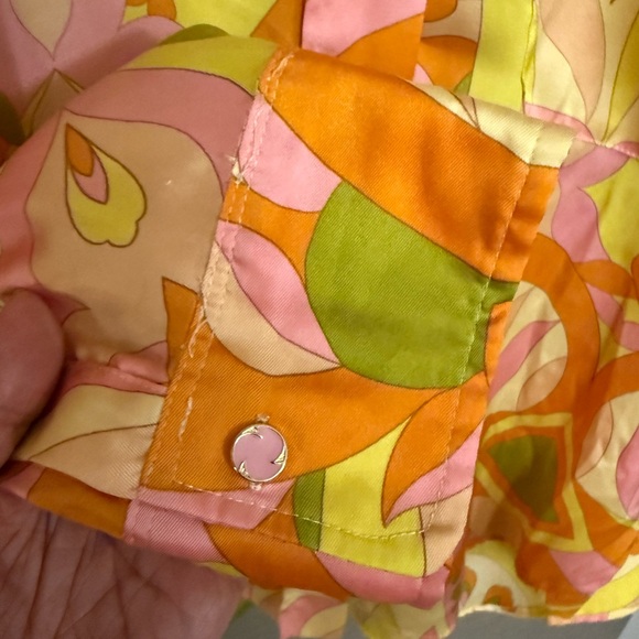 Zara SS22 Colorful Mod Satin Wide Leg Pants & Top l Set sz L - Picture 3 of 15